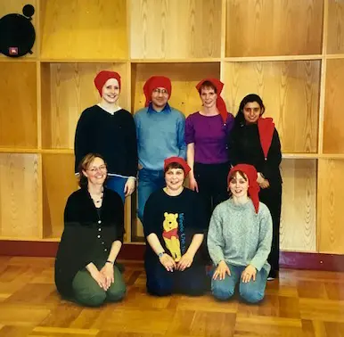Fortbildung für Erzieherinnen an Kitas am 4. Mai 2001.